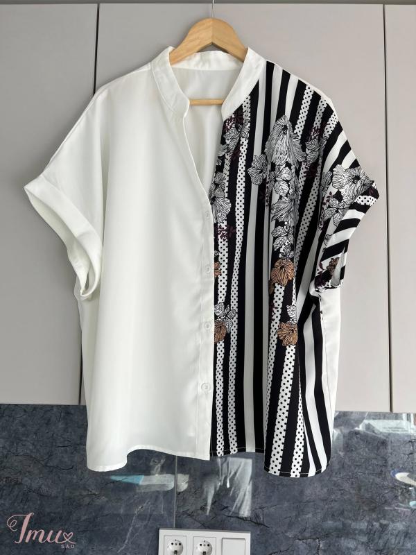 imusau.lt | parduodama DIDELE  bluzkute 🔥- 10eu 52\54d -  krut 146, klub 150, ilgis 70cm, polyest