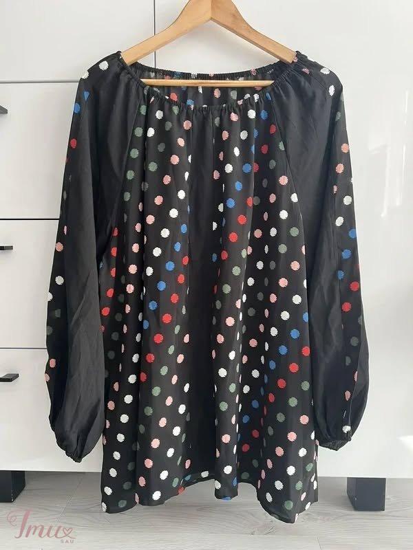 imusau.lt | listing DIDELE bluzkute 🔥- 10eu 52d - krut 142, klub 156, ilgis 79cm, polyest