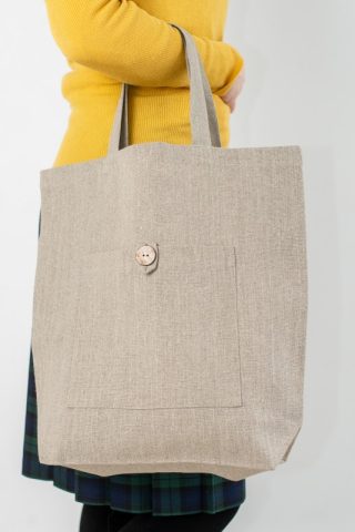 imusau.lt | parduodama Lininis krepšys pirkiniams