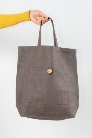 imusau.lt | parduodama Lininis krepšys pirkiniams