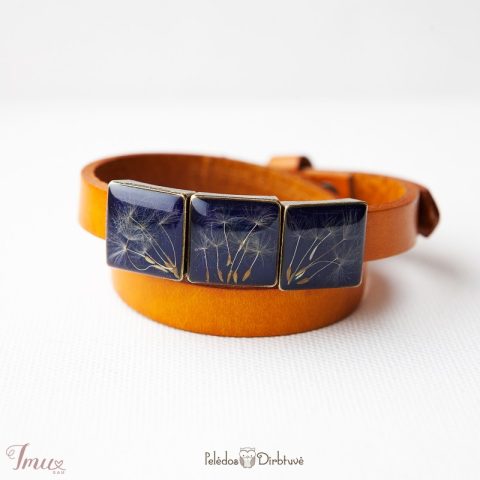 imusau.lt | parduodama Apyrankė-kaklo papuošalas (2in1) "Pūkai: mėlynas dangus"