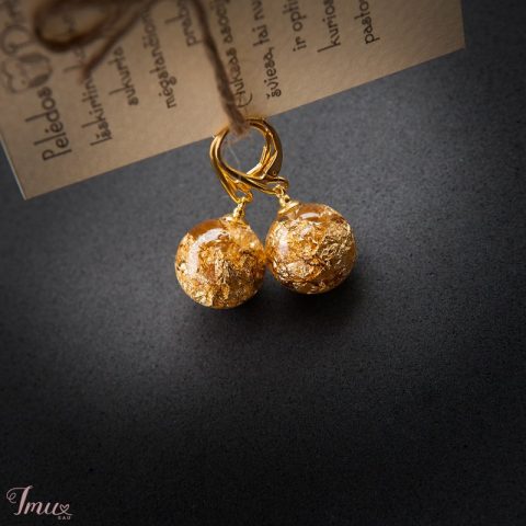 imusau.lt | parduodama Auskarai "Gold"