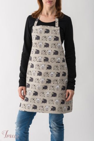 imusau.lt | parduodama Lininė prijuostė "Avys"