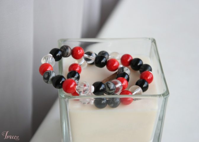 imusau.lt | parduodama Red & Black apyrankės