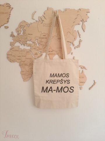 imusau.lt | parduodama Medvilninis krepšys