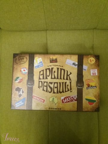 imusau.lt | parduodama Stalo žaidimas  - ,,Aplink pasaulį"