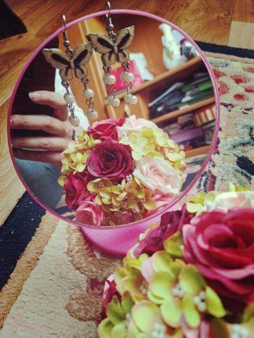 imusau.lt | parduodama Auskarai "Drugeliai"