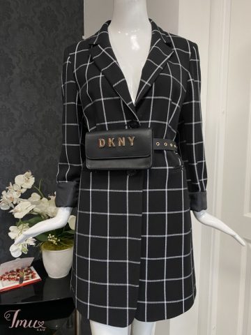 imusau.lt | listing Itališkas languotas juodai baltas švarkelis - suknelė