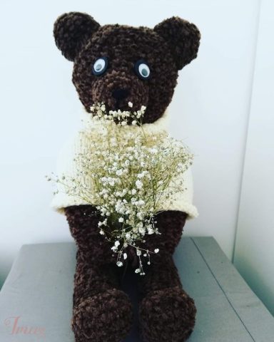 imusau.lt | parduodama Rankų darbo nertas meškinas