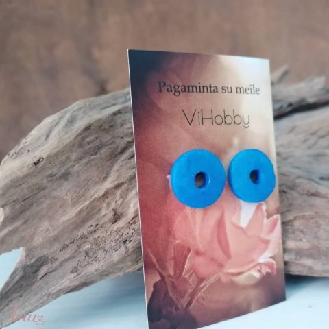 imusau.lt | parduodama Auskariukai "Apskritimas - apskritime 1,5 cm"