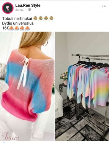 imusau.lt | parduodama Margi megztukai