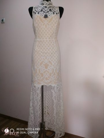 imusau.lt | parduodama Nėriniuota balta suknelė