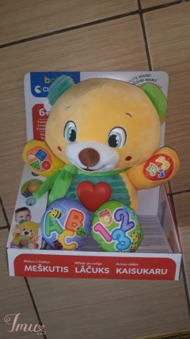 imusau.lt | parduodama Lietuviškai kalbantis lavinamasis meškutis