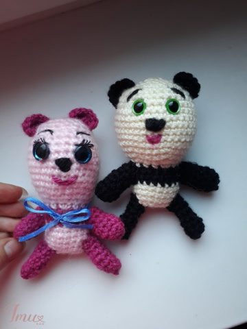 imusau.lt | parduodama Rankų darbo maža panda