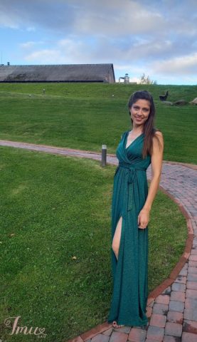 imusau.lt | parduodama Proginė žalia suknelė