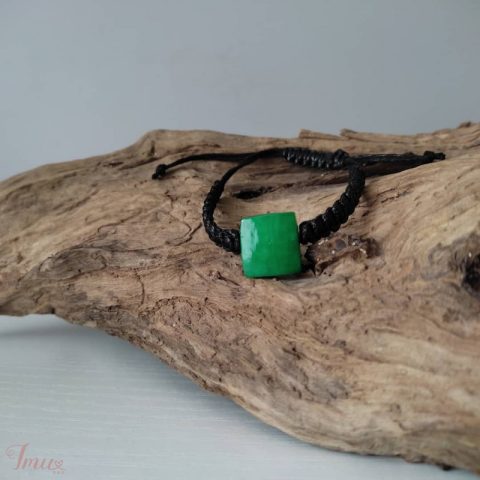 imusau.lt | parduodama Apyrankė - "Kvadratas +(macrame) pynimas)