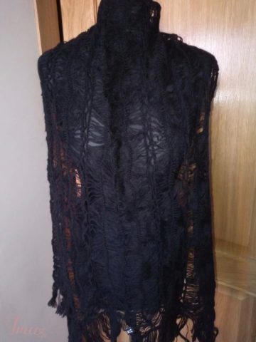 imusau.lt | parduodama Megztas juodas moheros šalikas