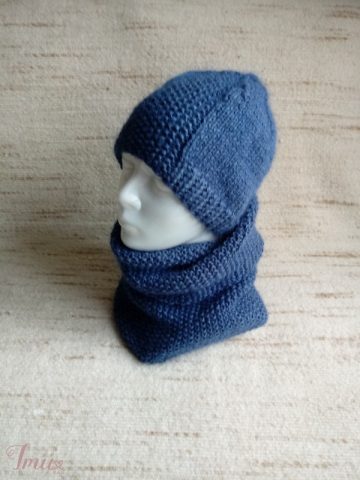 imusau.lt | parduodama Tamsiai mėlyna mova ir kepurė