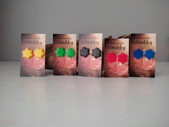 imusau.lt | parduodama Auskarai "Gėlytės 2cm"