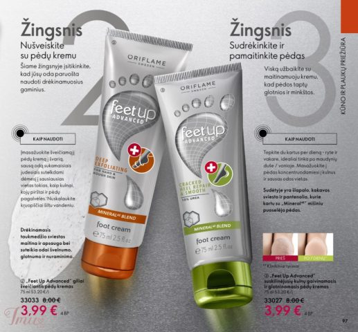 imusau.lt | parduodama Suskilinėjusių kulnų pėdų kremas