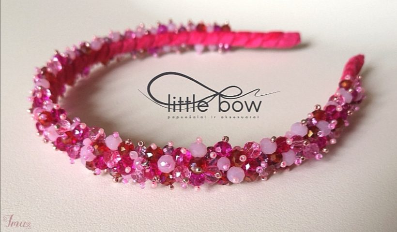 imusau.lt | parduodama Karoliukais siuvinėtas lankelis