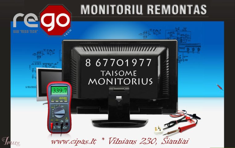 imusau.lt | parduodama SPARČIAUSIAS, PATIKIMAS LCD/LED monitorių remontas Šiauliuose