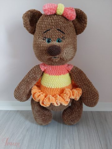 imusau.lt | parduodama Meškiukas Rankų darbo nertas