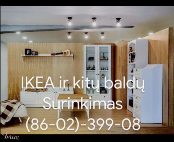 imusau.lt | parduodama Visų gamintojų baldų surinkimas