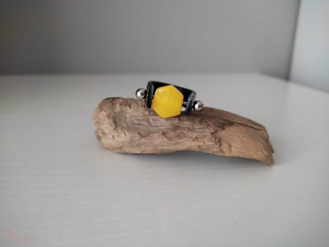 imusau.lt | parduodama Rankų darbo žiedas -"Rombas"