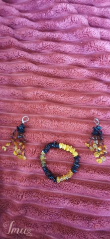 imusau.lt | parduodama gintarinis rinkinukas