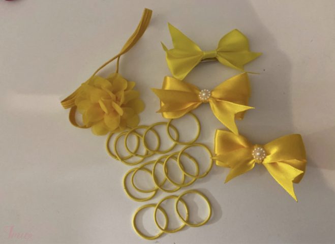 imusau.lt | listing Geltonas aksesuarų rinkinukas