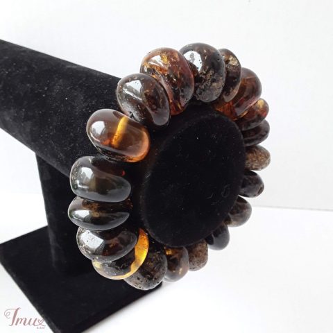 imusau.lt | parduodama Tamsaus  Baltijos gintaro apyrankė