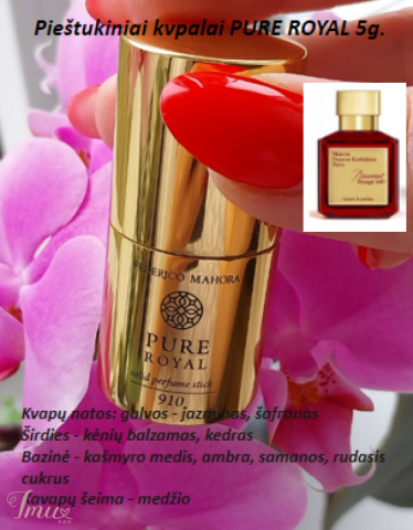 imusau.lt | parduodama Pieštukiniai kvepalai PURE ROYAL
