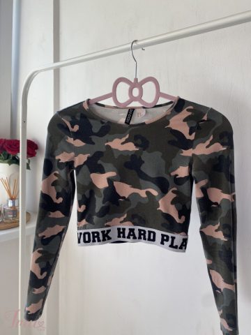 imusau.lt | parduodama kamufliažinė croptop