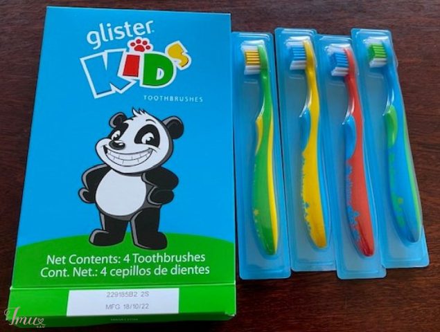 imusau.lt | parduodama Amway Glister vaikiški dantų šepetėliai