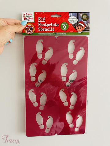 imusau.lt | parduodama Elfo pėdsakų trafaretas