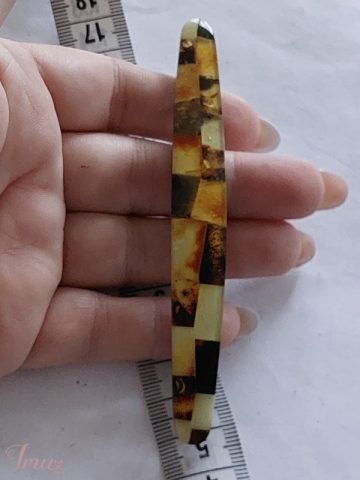 imusau.lt | parduodama plaukų sagė puošta gintaru