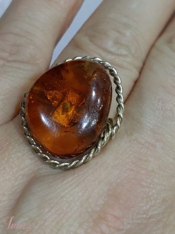 imusau.lt | parduodama 100% gintaro žiedas