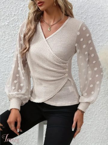 imusau.lt | listing Pieniškos spalvos moteriška palaidinė ilgomis rankovėmis 81751