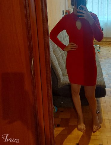 imusau.lt | parduodama Raudona suknelė