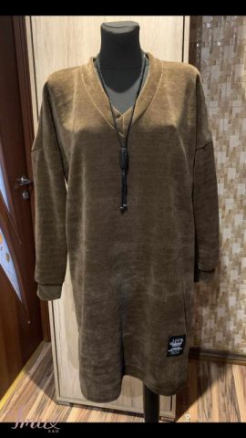 imusau.lt | parduodama Veliūro tunika/suknelė (115-120 cm apimčiai)