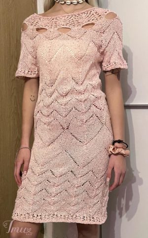imusau.lt | parduodama Rankų darbo megzta suknelė