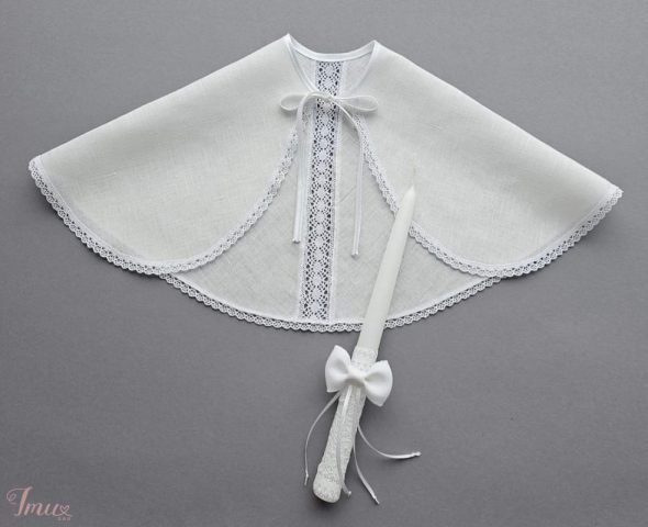 imusau.lt | parduodama Lininė krikštynų skraistė