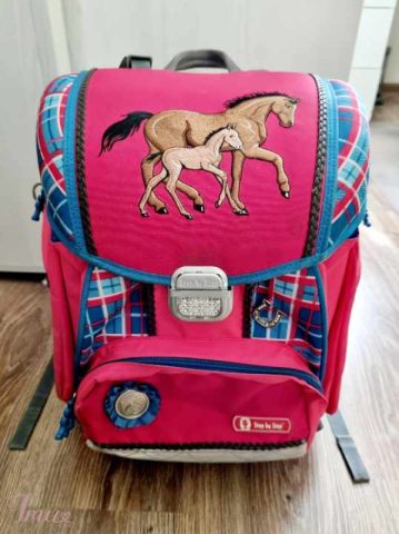 imusau.lt | parduodama Mokyklinė kuprinė su žirgais