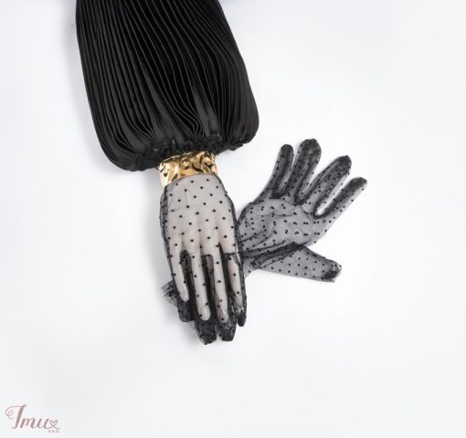 imusau.lt | listing Juodos taškuotos pirštinės