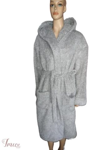 imusau.lt | parduodama puikios būklės minkšto, šilto pliušo chalatas -elniukas