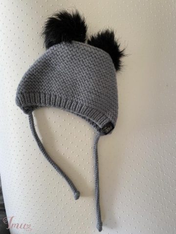 imusau.lt | parduodama Pilka merino vilnos kepurė