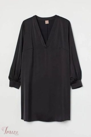 imusau.lt | listing DIDELE atlasine H&M suknele\tunika