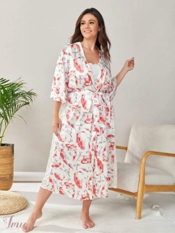 imusau.lt | parduodama DIDELIS satino chalatas