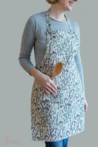imusau.lt | parduodama Lininė prijuostė "Levandos"